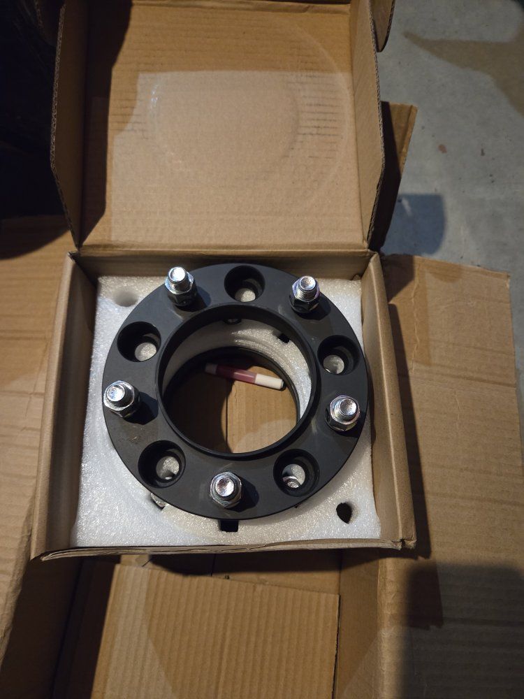 New 5x150 1in Wheel Spacers 1998-2016 Toyota Land Cruiser 07-16 Toyota Tundra & Sequoia, Lexus LX470 or LX570