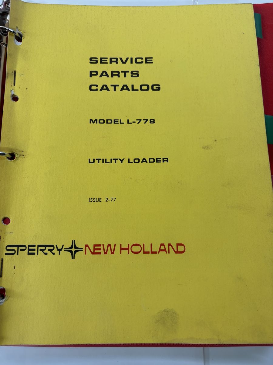 Owner, repair, and parts books