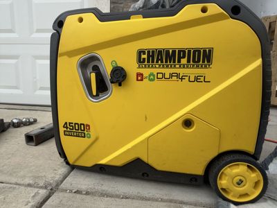 Champion 4500W Dual Fuel Inverter Generator - Portable Power Solution