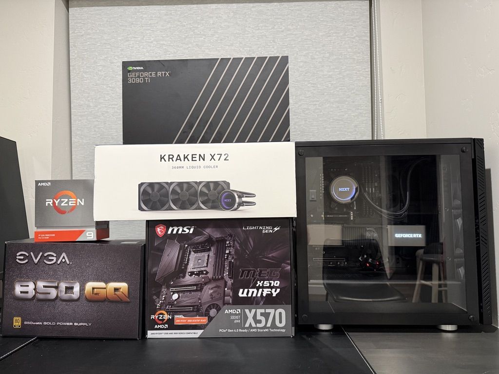 Like New AI/Gaming PC - RTX 3090 Ti | Ryzen 9 3950X | 64GB RAM