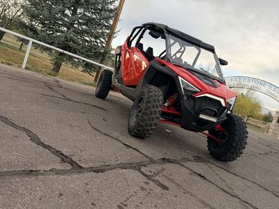 Polaris RZR Pro XP Side-by-Side UTV - Red includes trailer and paddles