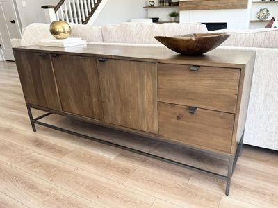 High End | Modern | Minimalist | Contemporary | Industrial | Metal | Sideboard | Cabinet | Hutch | Console