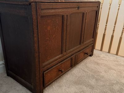 Colonial Antique New England Chest