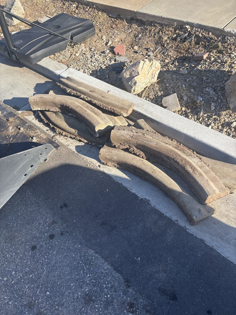 Concrete quarter rounds