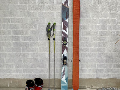 Ski Touring Backcountry Set Up - Skis, Boots, Skins, Bindings, Poles
