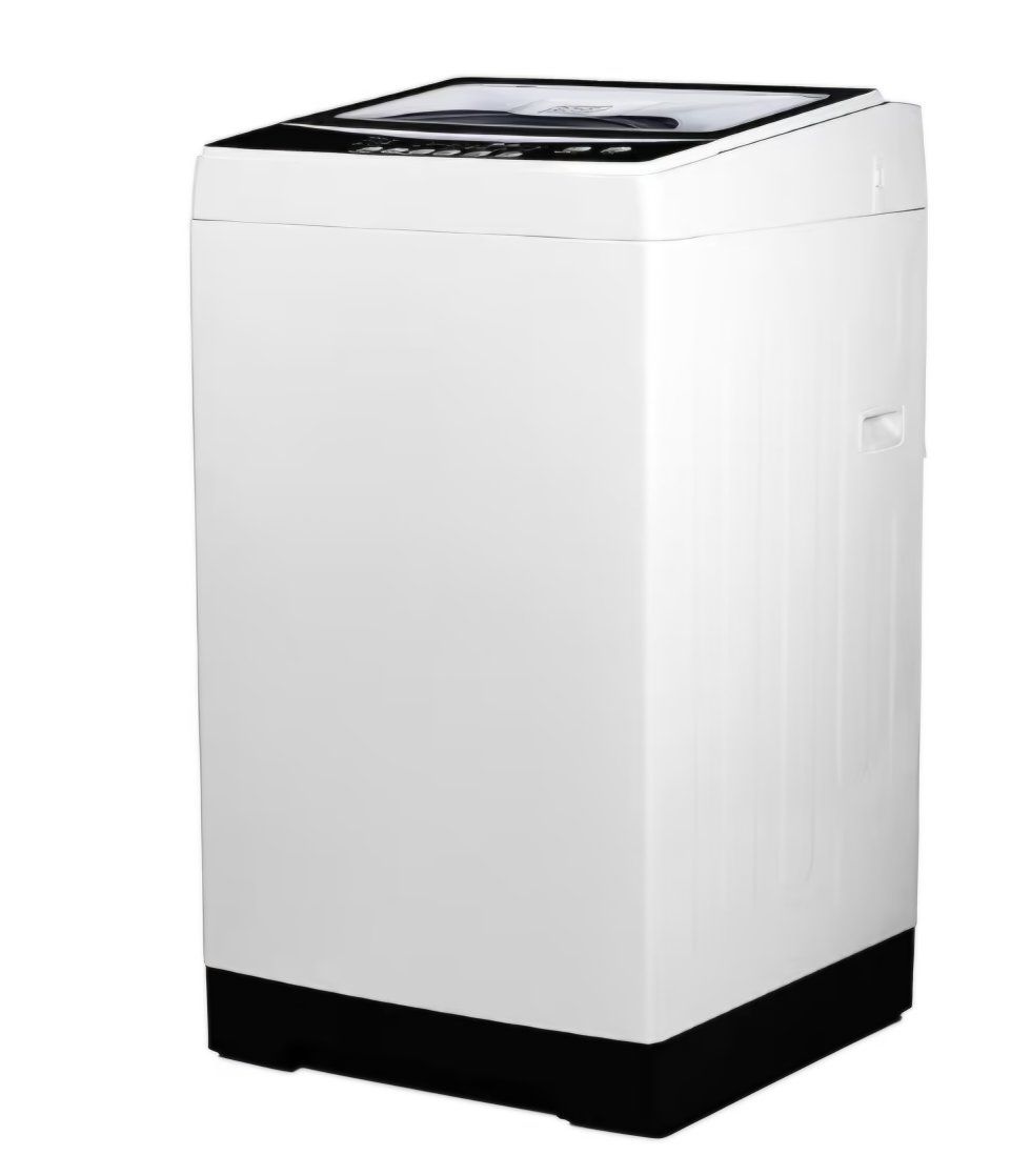 BLACK+DECKER Small Portable Washer, Washing Machine for Household Use, Portable Washer 1.7 cu.Ft with 8 Cycles, Transparent Lid