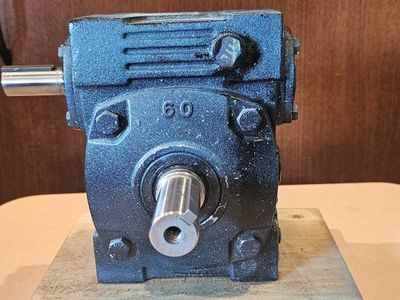 BH60 Worm Gear Speed Reducer 1 to 19 Ratio Industrial Gear Box