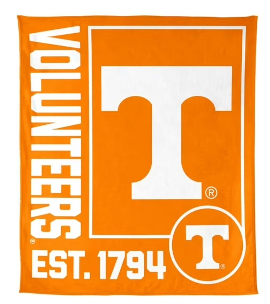 New Logo Brands Tennessee Volunteers 60"x70" Super Plush Blanket