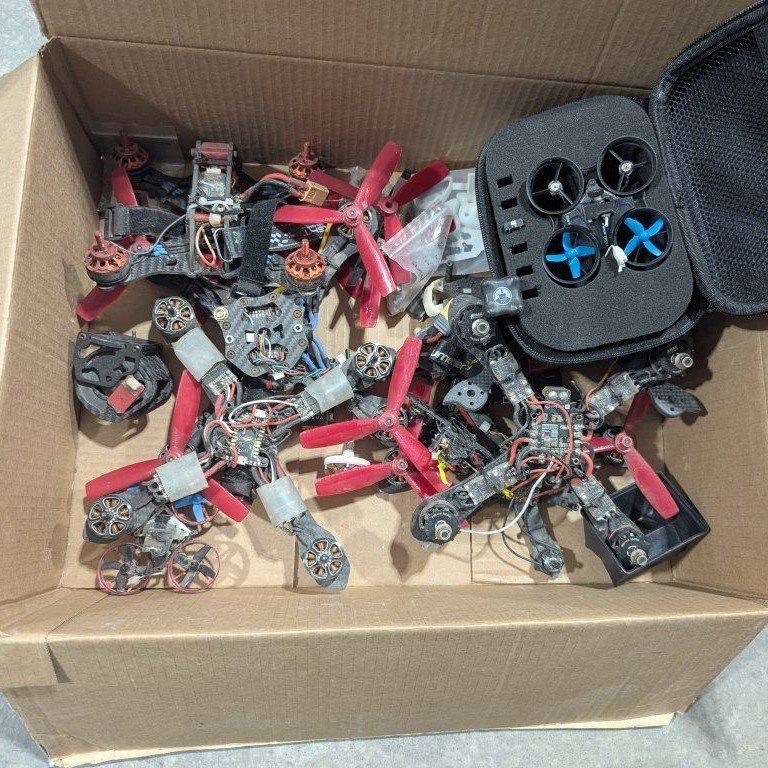 Assortment of racing quads