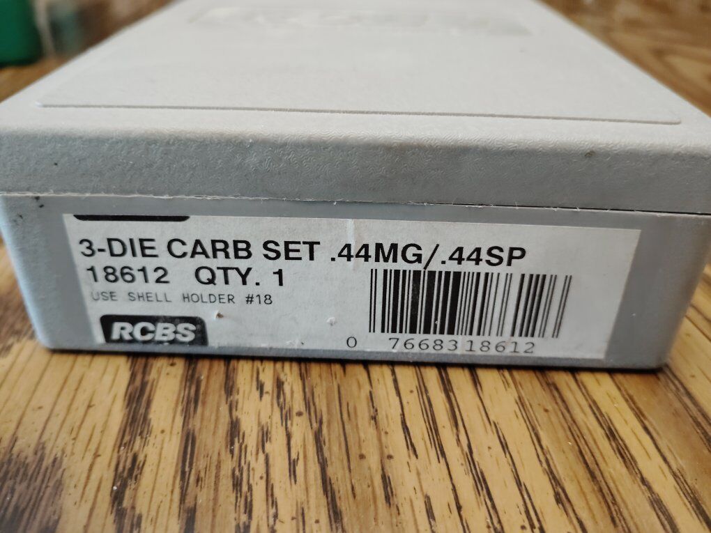 44mag / .44sp carbide die set RCBS
