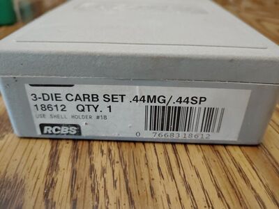 44mag / .44sp carbide die set RCBS