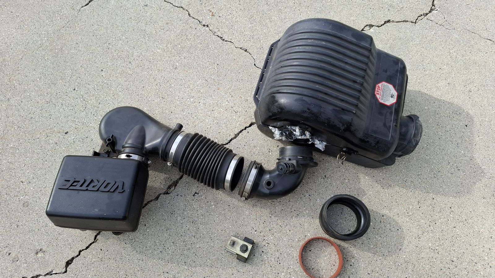 1996 Chevy K1500 5.7L Vortec Complete Air Intake System w/ K&N Filter