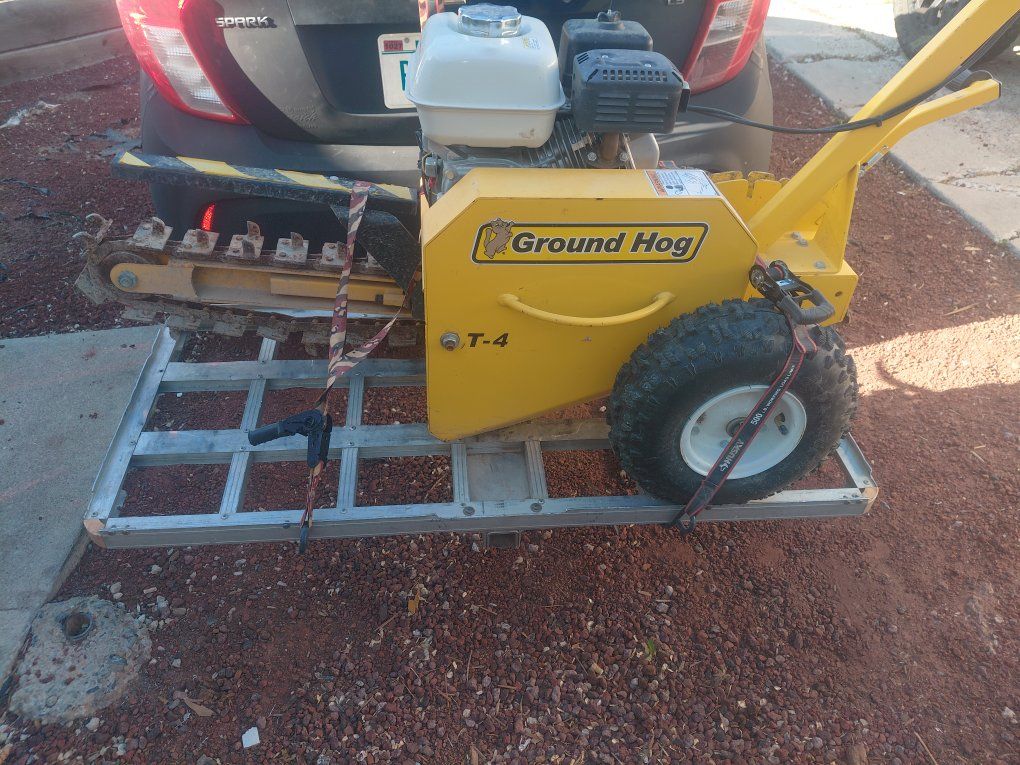 trencher gas powered