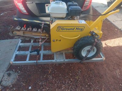 trencher gas powered