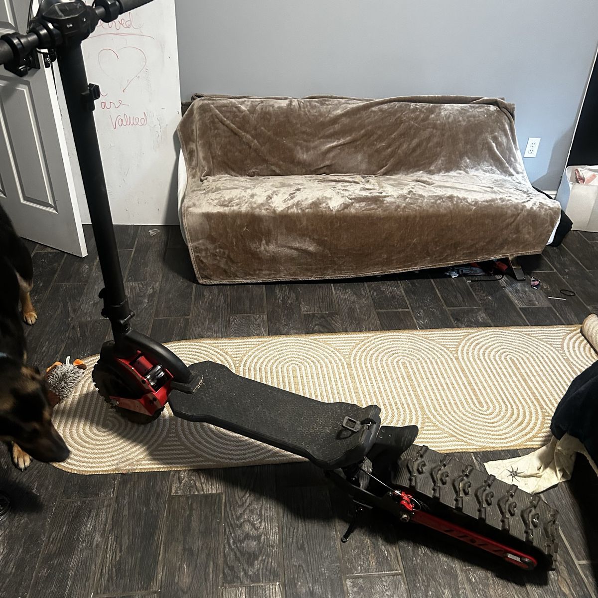Tigloon Snow Scooter W Tracks Like New Msrp $2500