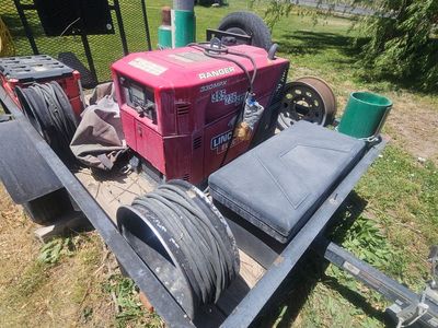 Lincoln 330MPX Ranger welder w/trailer