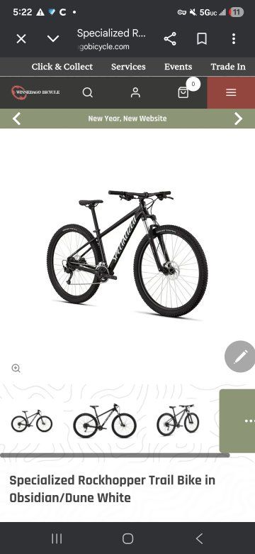2020 rockhopper specialized beautiful bike disc brakes everything works great aluminum frame 200 or OBO