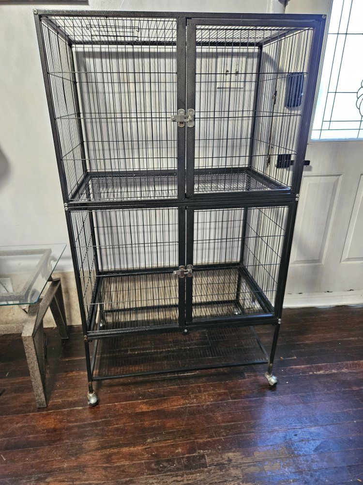 Large Two-Story Critter/Bird Cage