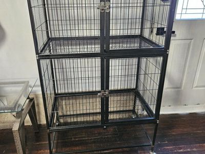Large Two-Story Critter/Bird Cage