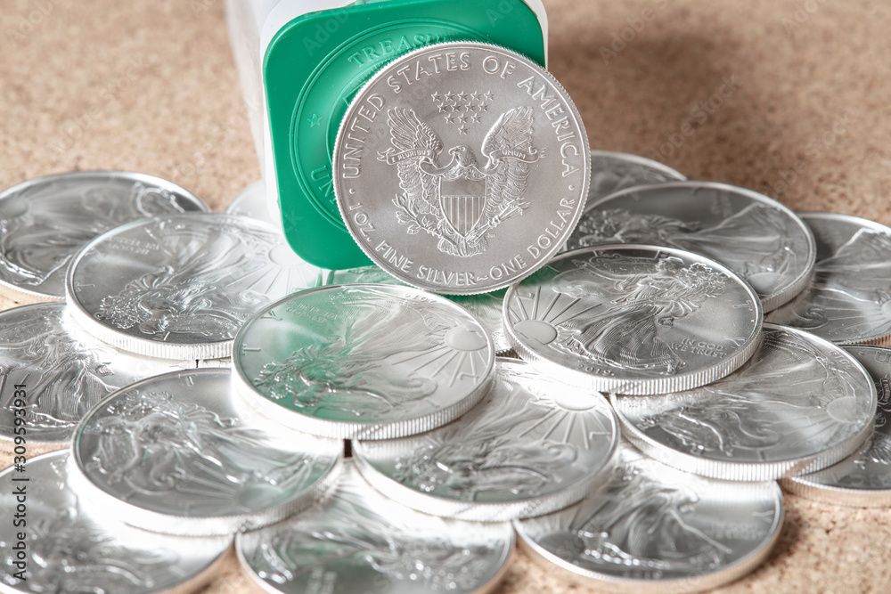 1000 pure 99.9% fine silver 1 oz Silver American Silver Eagles delayed