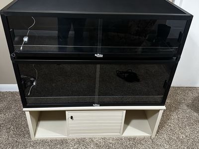 Reptile Habitats PVC enclosures with stand