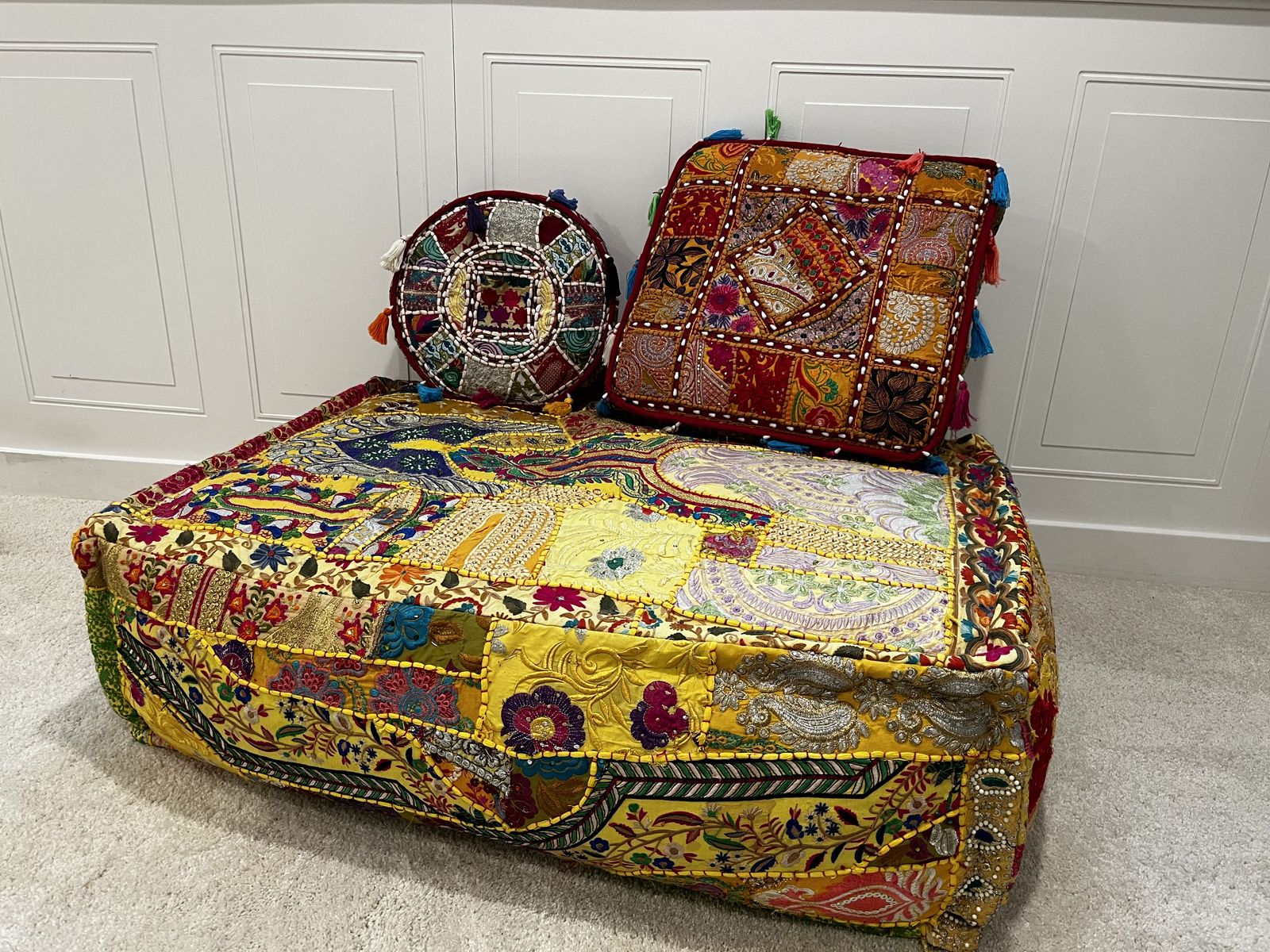 Floor Cushion Large + Matching Square and Round