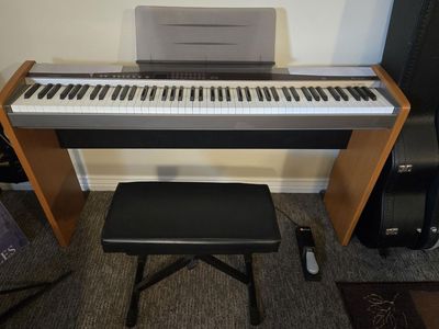 Casio Privia PX-500L Digital Piano 88-Key w/ Stand, Bench, Pedal, Cover & Lighting Keys