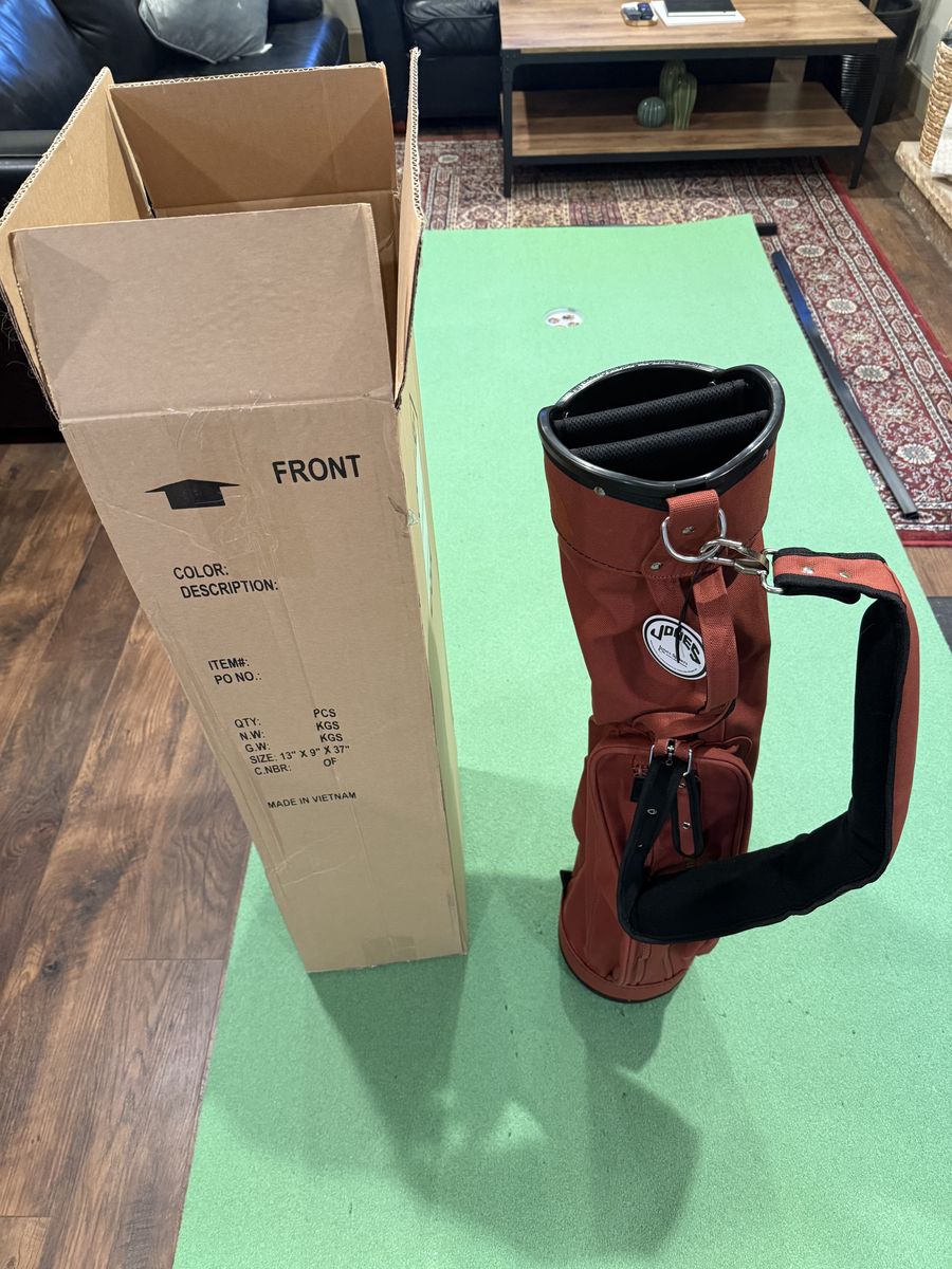 Brand New Original Jones Carry Golf Bag