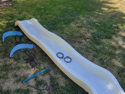 Slide,swings,rings