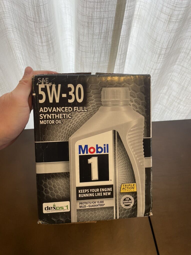 Mobil 1 SAE 5W‑30 Full Synthetic Motor Oil