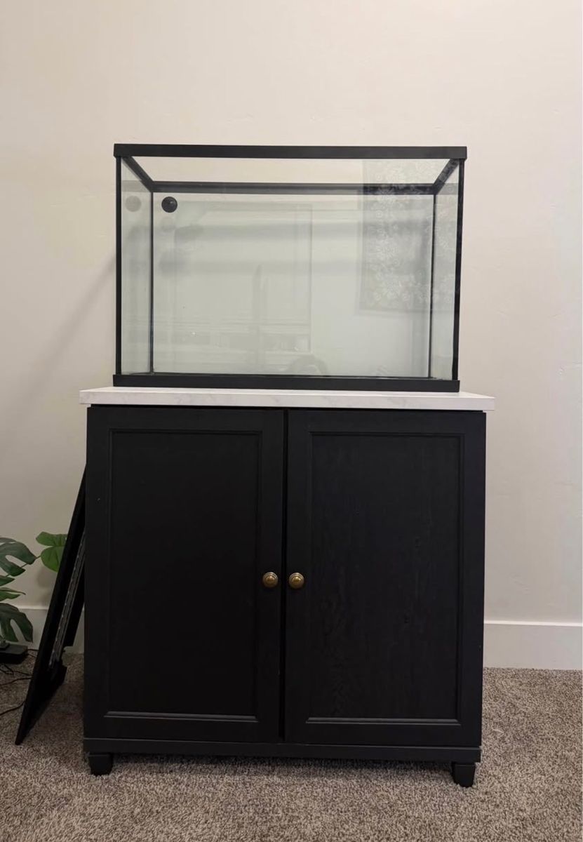 Fish Tank & Stand/ Cabinet