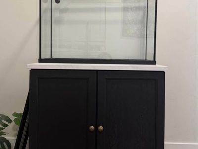 Fish Tank & Stand/ Cabinet