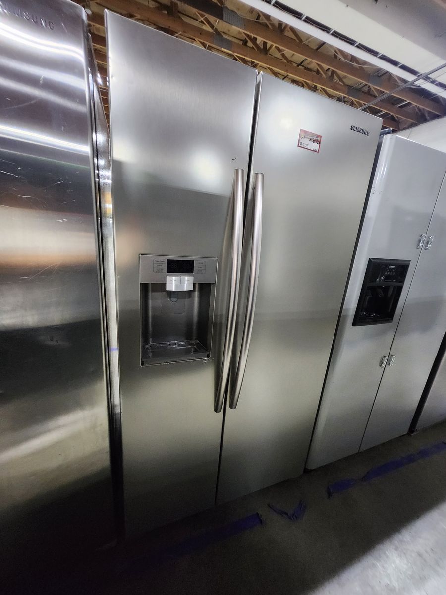 Samsung Stainless Steel Side-by-Side Refrigerator with Warranty