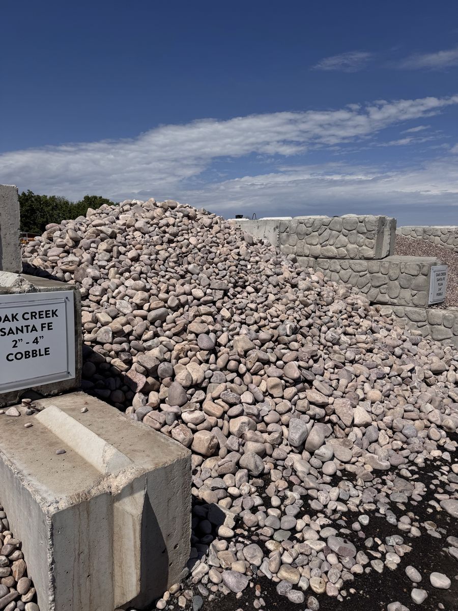 Oak Creek Santa Fe 2"-4" Cobble Landscape Rocks