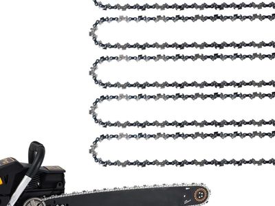 5 Pack 20 Inch Chainsaw Chain 81 Drive Links .063" Gauge, .325" Pitch