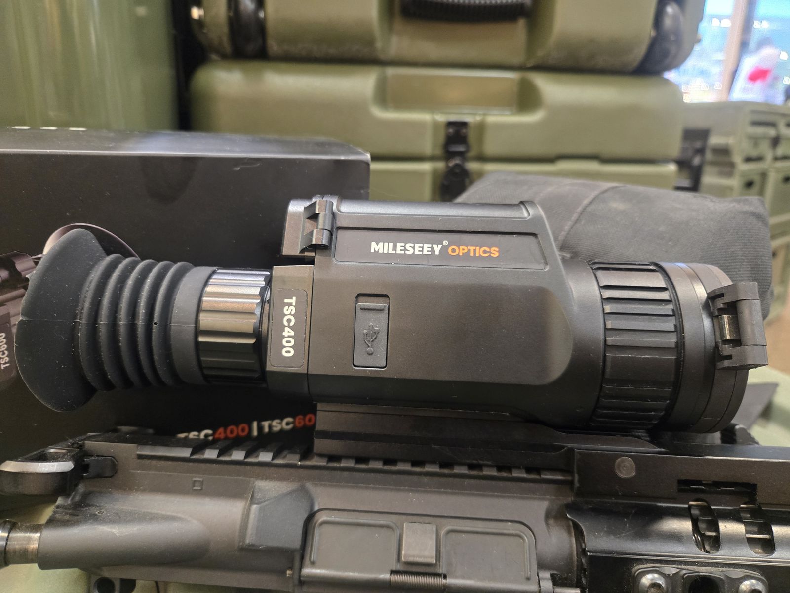 MiLESEEY TSC400 Thermal Scope – 384×288 Thermal Imaging