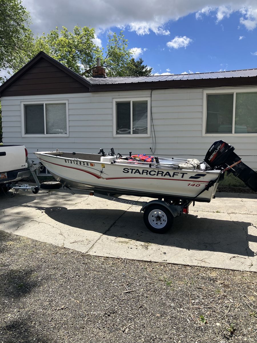1997 or 1998 14’ StarCraft aluminum boat