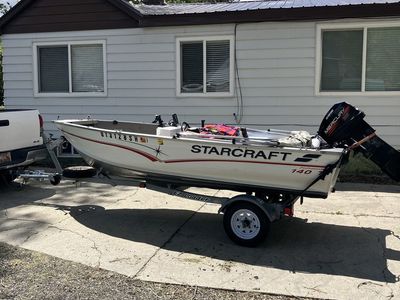1997 or 1998 14’ StarCraft aluminum boat