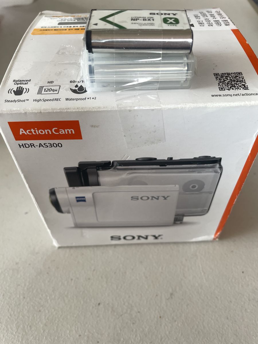 Sony HDR-AS300 Action Cam with Balanced Optical SteadyShot - Waterproof HD Video Camera