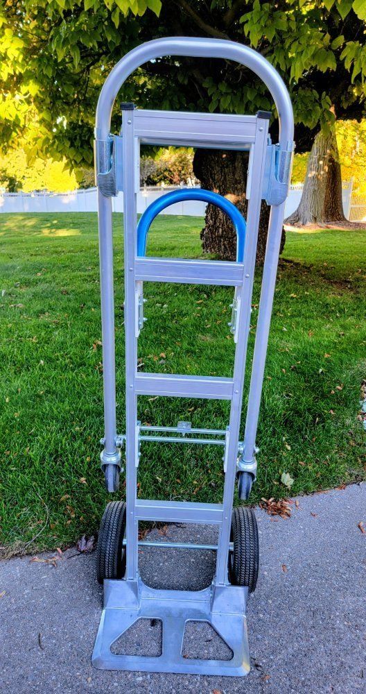 HEAVY DUTY DOLLY HAND TRUCK CONVERTIBLE PLATFORM CART 770 LBS LOADING CAPACITY MOVING APPLIANCE