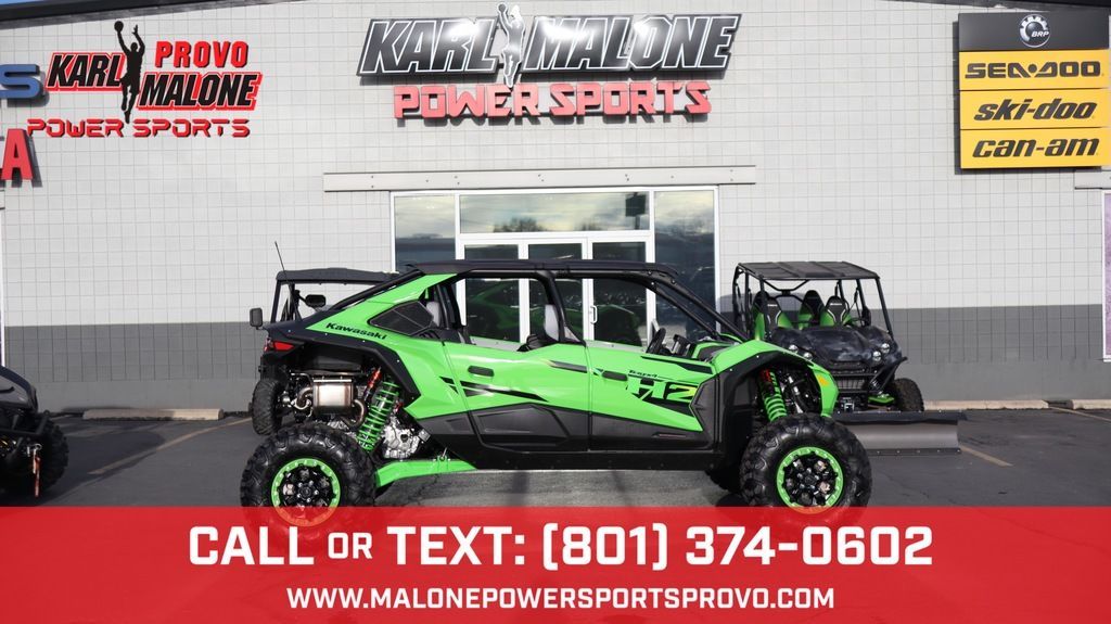 2026 Kawasaki TERYX 4 H2 Deluxe eS Lime Green - W0