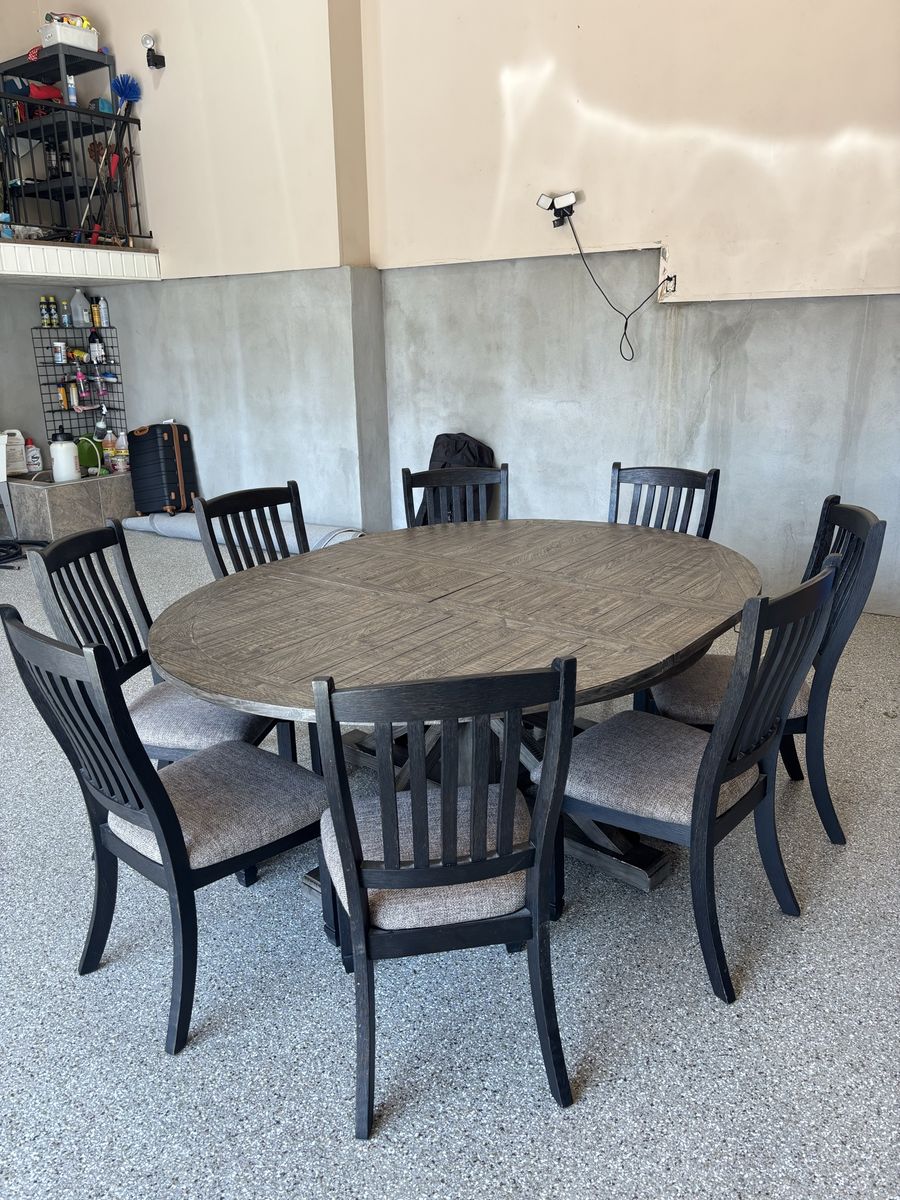 Pottery Barn Wood Table & Chairs