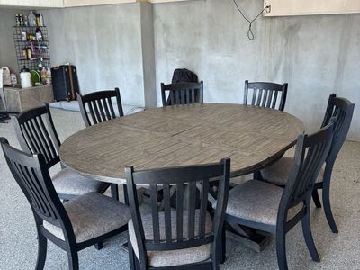 Pottery Barn Wood Table & Chairs
