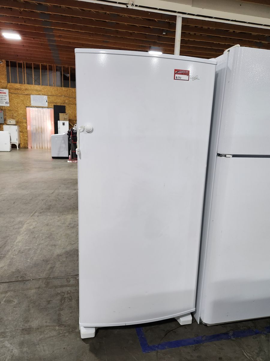 Whirlpool Upright Freezer White, Excellent Condition
