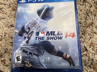 MLB The Show 14 PS4 PlayStation 4 Baseball Video Game - Great Condition