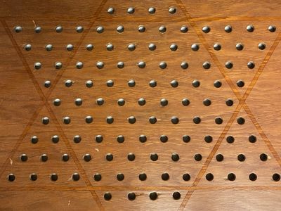 Vintage Chinese Checkers board
