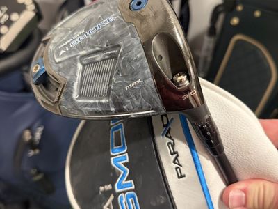 Callaway Paradym Ai Smoke Max 9* Driver Stiff