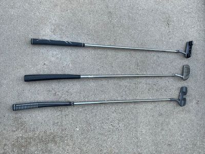 Three Putters Ram, Wilson Ultra and MacGregor