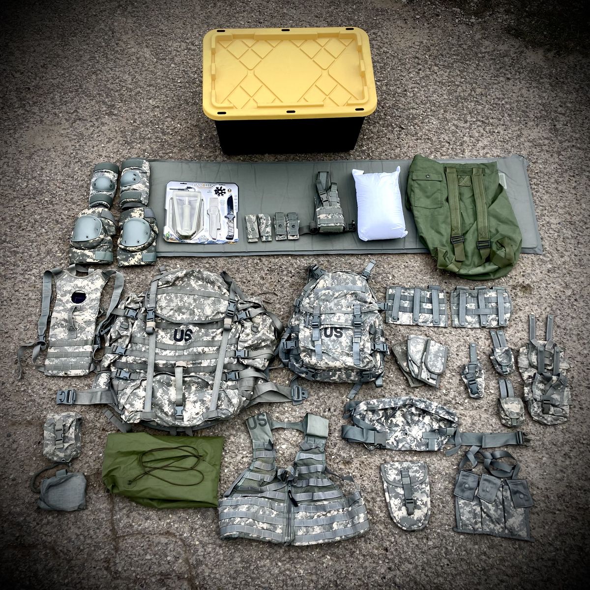Military Gear And Tote