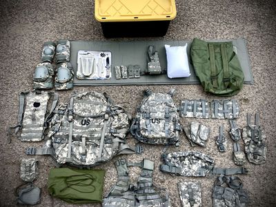 Military Gear And Tote